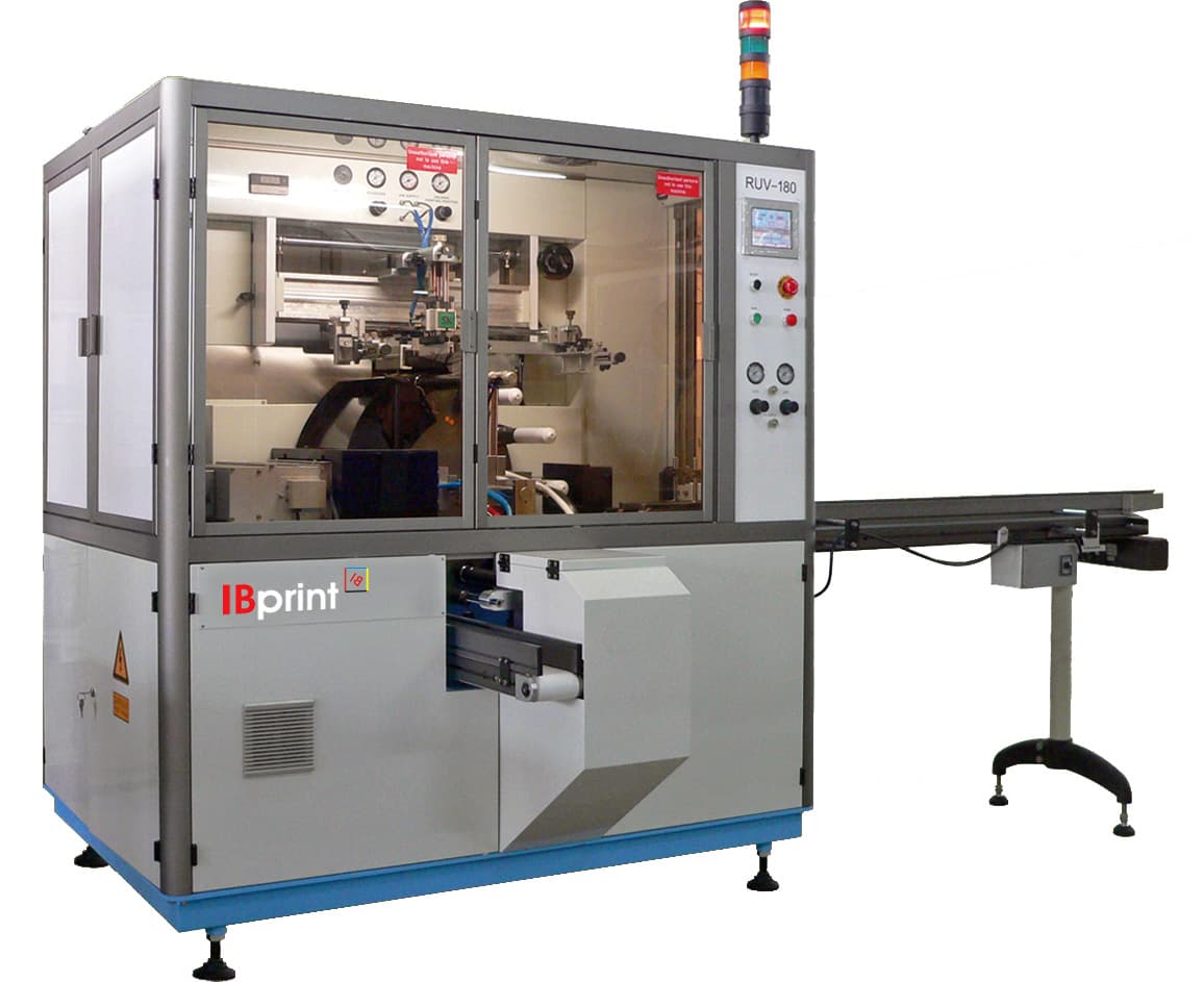 Máquina de Serigrafia Cilindrica RUV-180