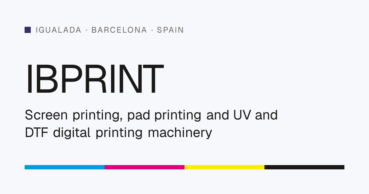 Screen printing, pad printing and digital printing machinery